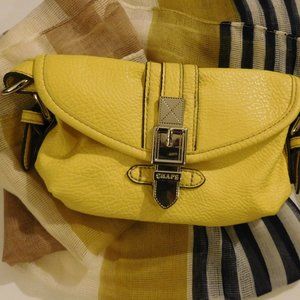 CHAPS Yellow Crossbody Handbag